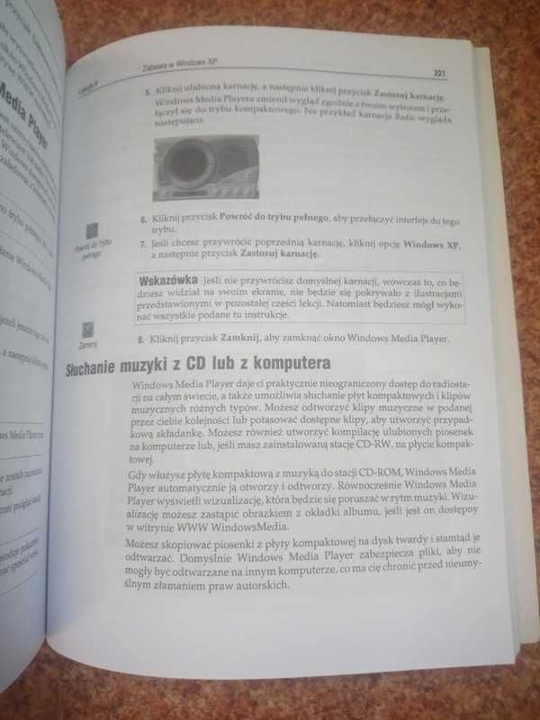 Krok po kroku Windows do nauki obsługi komputera
Brak płyty CD