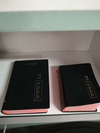 Biblia Pismo Święte w języku koreańskim.