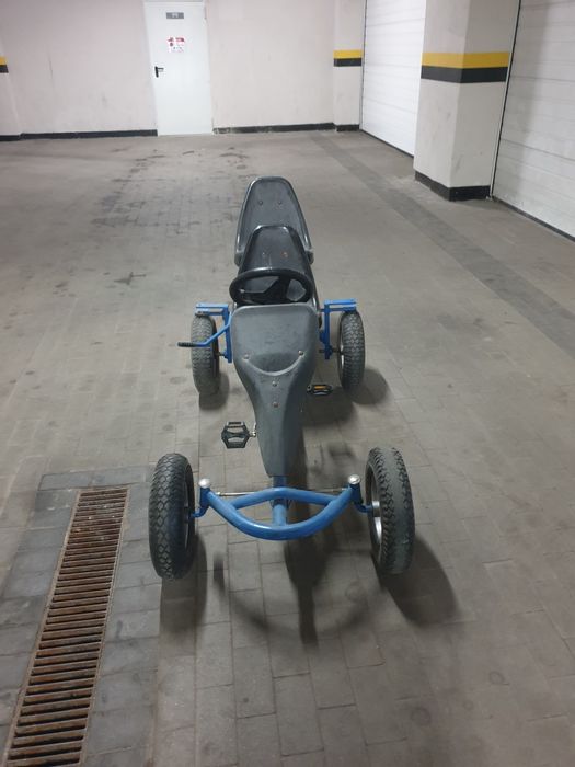 Gokard na pedały dwuosobowy
