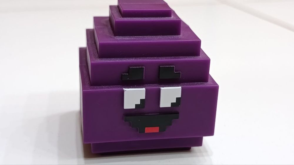 Grimace egg minecraft McDonald's іграшка грімас яйце Майнкрафт Мак