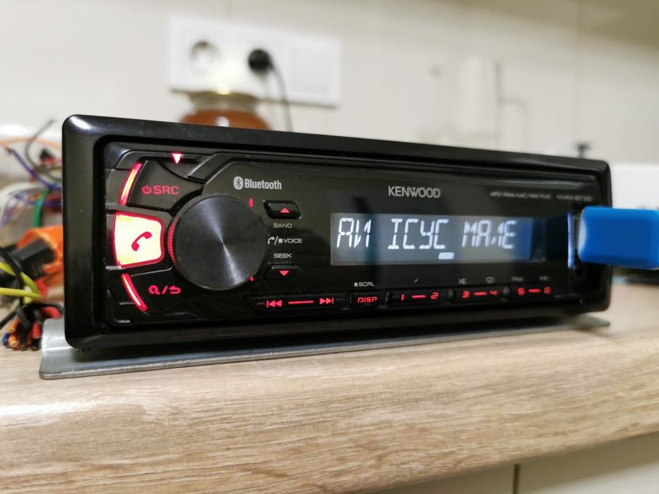 Автомагнітола Kenwood Kmm Bt35з Bluetooth оригінал