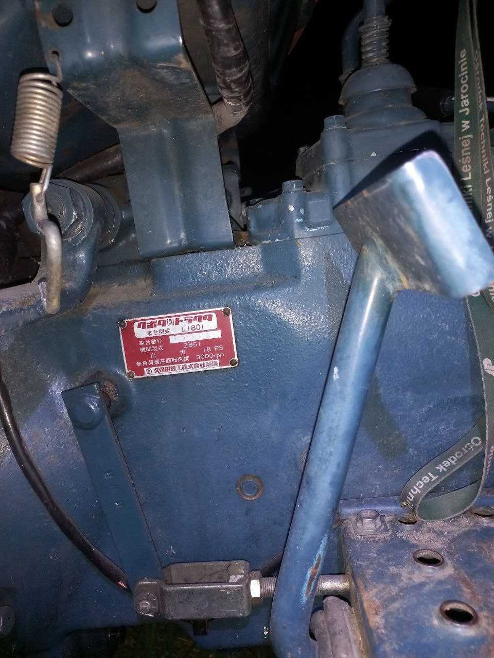 Міні-трактор Kubota L1801