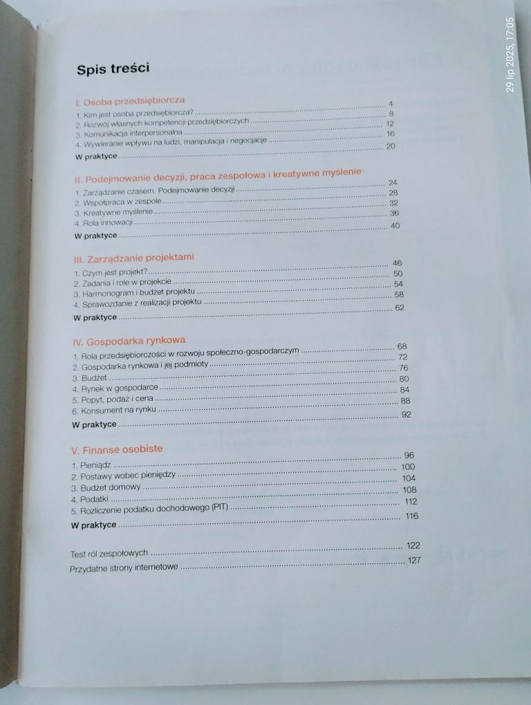 Krok w biznes i zarządzanie 1 ćwiczenia