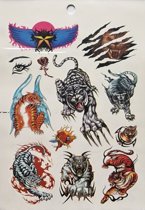 Tatuaże zmywalne +Niespodzianka GRATIS