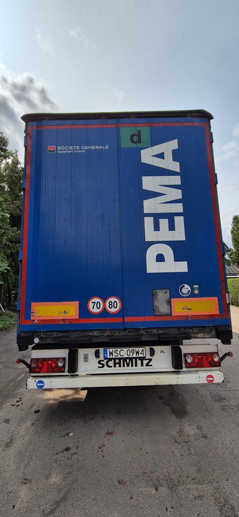 Sprzedam! Naczepa plandeka/ firanka SCHMITZ! 2013 rok!