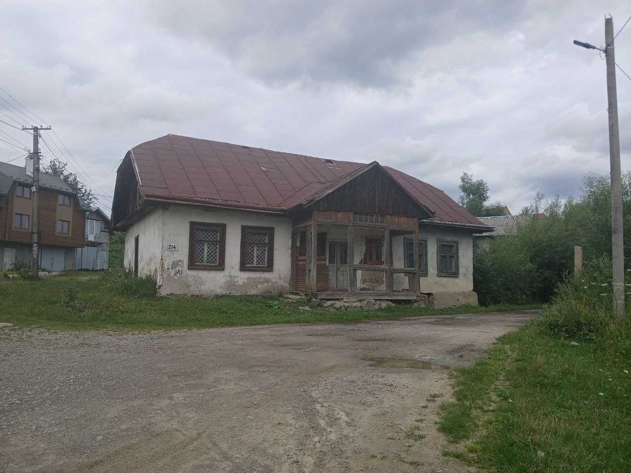 Продаж земельної ділянки з будинком у м. Турка, Львівська обл.