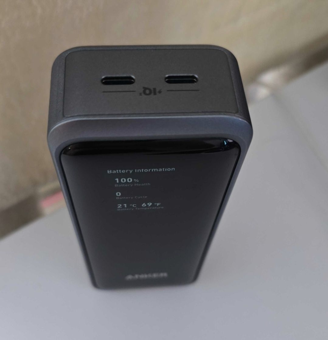 Powerbank ANKER Prime 130w + GRATIS! LCD 12000mAh do laptopa 2x65w
