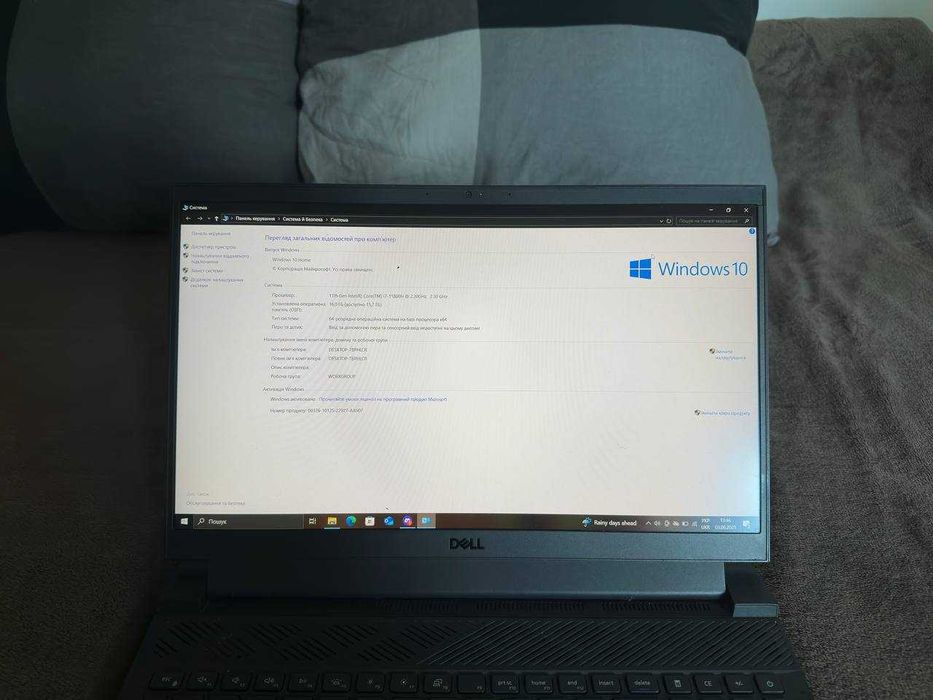 Laptop gamingowy Dell g15 i7 11 gen rtx 3060