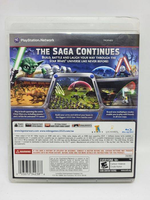 Gra lego star wars iii the clone wars playstation 3 ps3