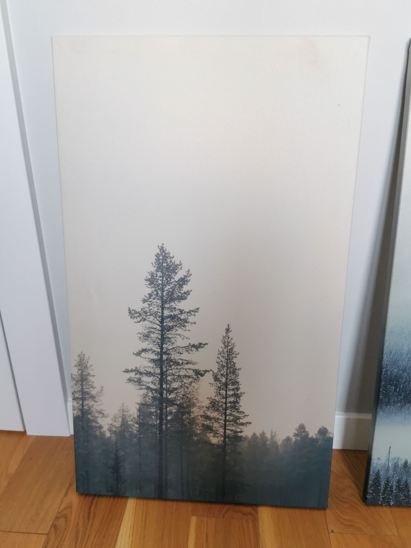 Zestaw 2 obrazkow IKEA duże 39cm x 65cm