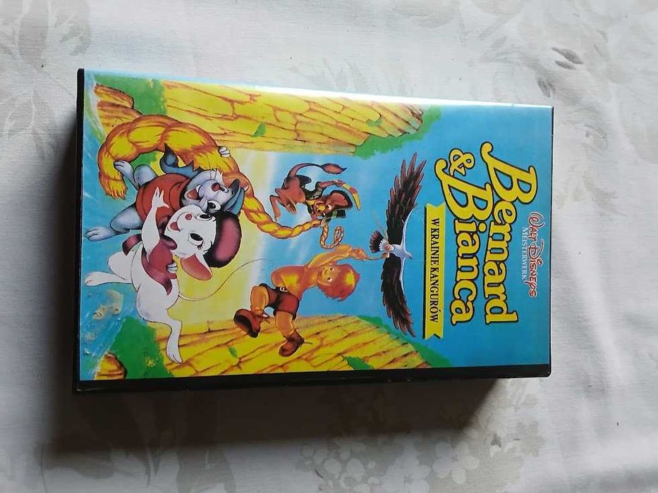 Bajka Bernard i Bianka w krainie kangurów na vhs