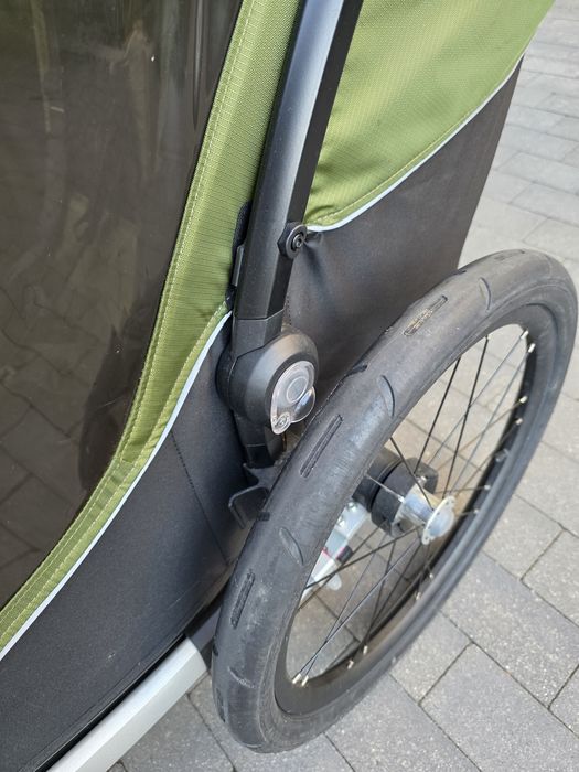 THULE Chariot Cab 2 - przyczepka rowerowa, wózek do roweru 2w1.