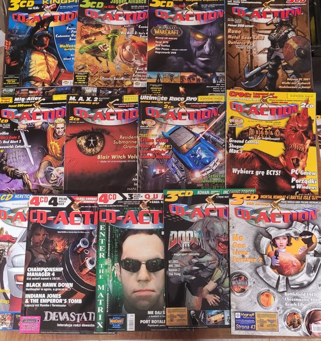 CD-ACTION 22sztuki rok 2000