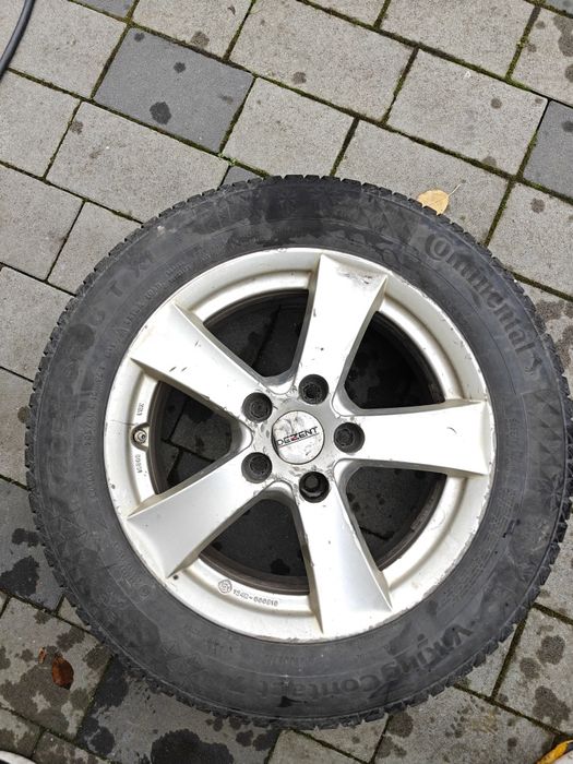 Продам 1шт диски з резиною 205/55/16