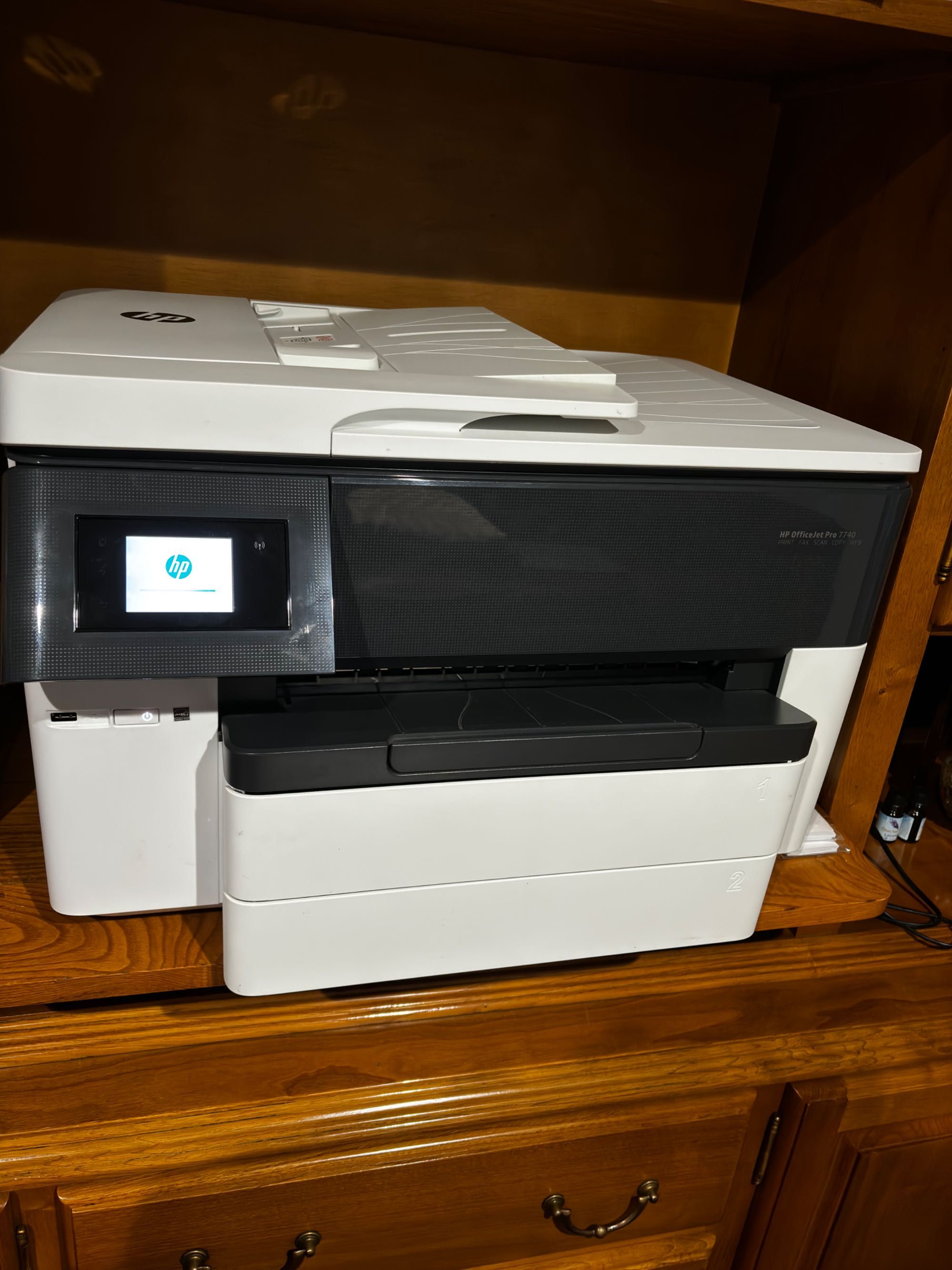 Impressora Multifunções HP Officejet Pro 7740 All-In-One
