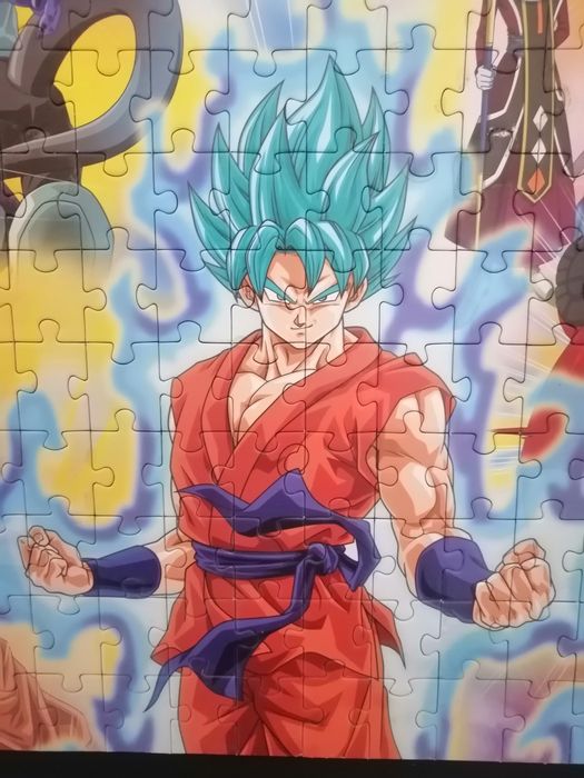 Quadro em puzzle dragon ball