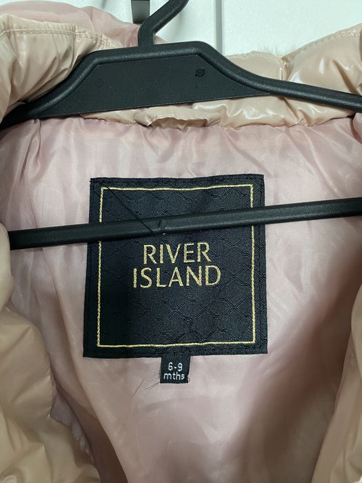 Nowa śliczna kurteczka zimowa dla dziewczynki River Island 74cm