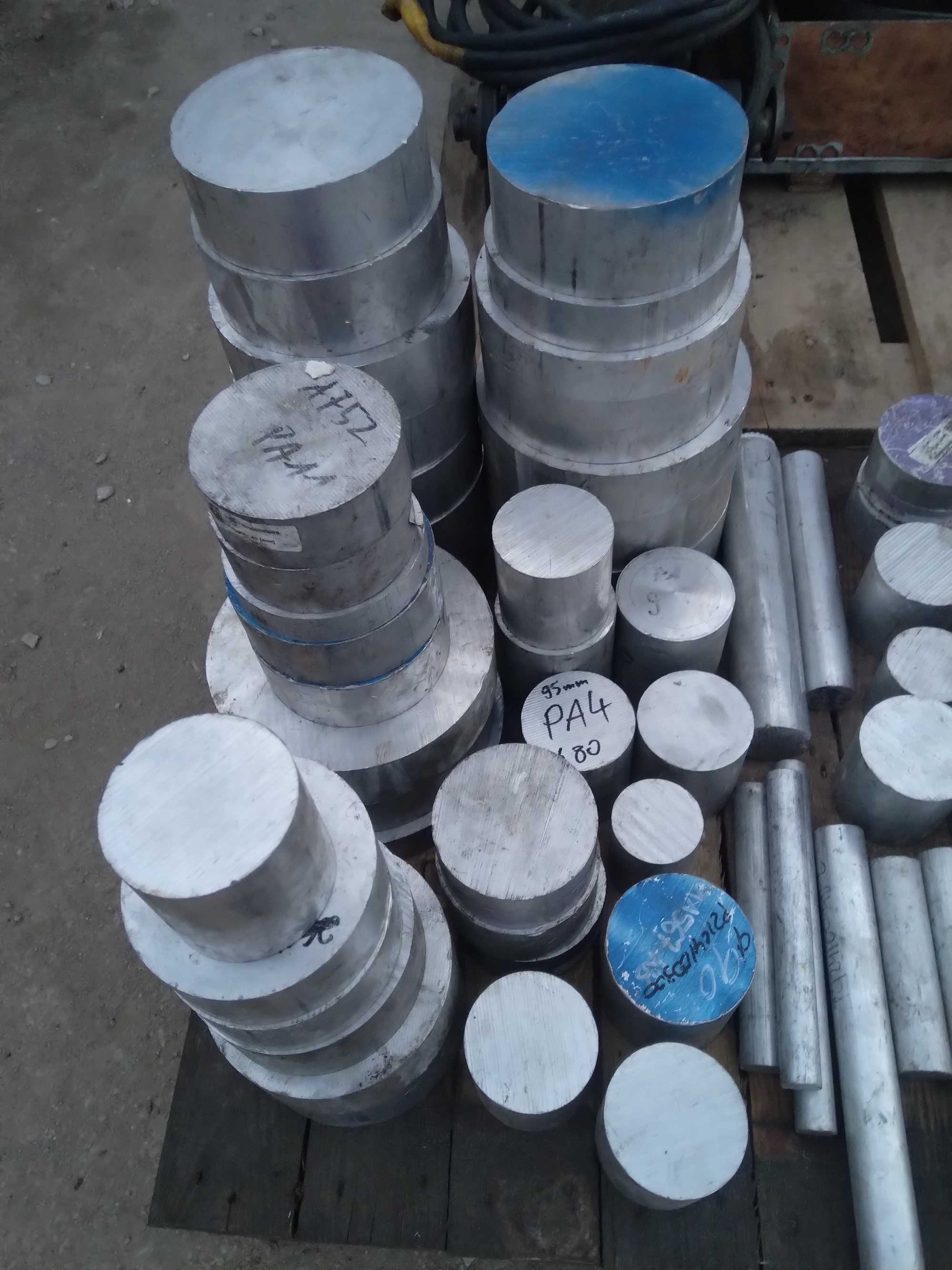 Aluminium Wałki Wałek PA6 PA4 PA11 Materiał Toczenia Tokarka Frezarka