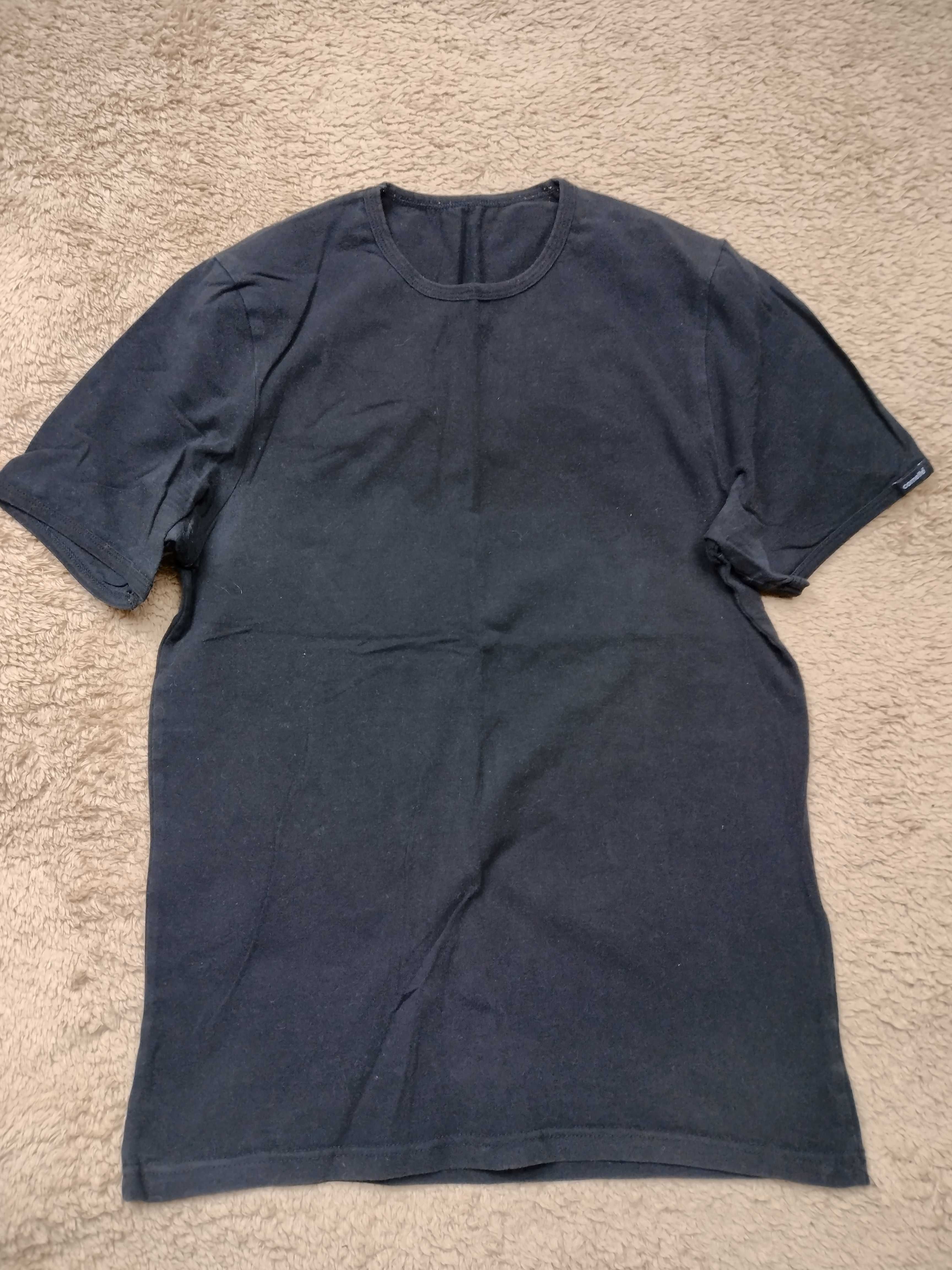 koszula w krate BURTON 170/M + czarna koszulka