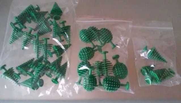 LEGO Placas de Estrada Antigas, Àrvores e Figuras (Usado)