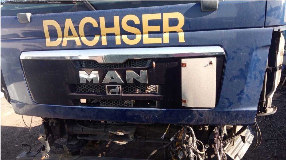 MAN TGX TGA  EURO 4 5 6 МАН бампер передний задний, разборка