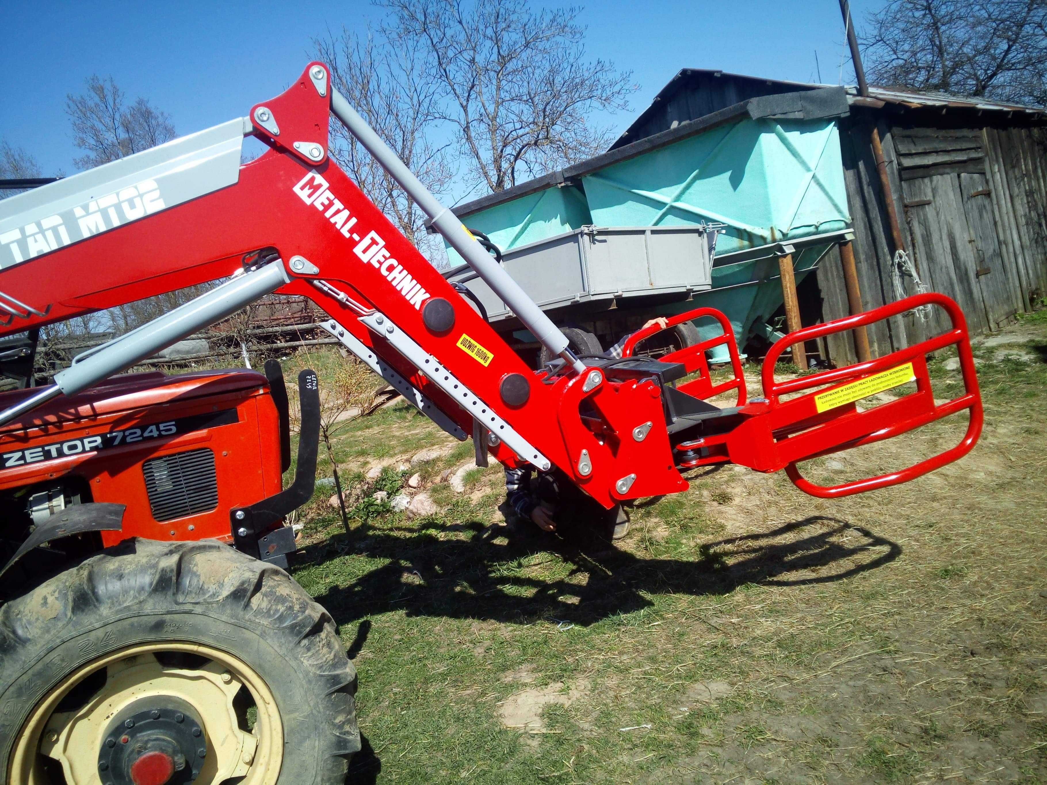 Tur Ładowacz Metal Technik , Zetor, Ursus  MTZ, Case MONTAŻ, Transport