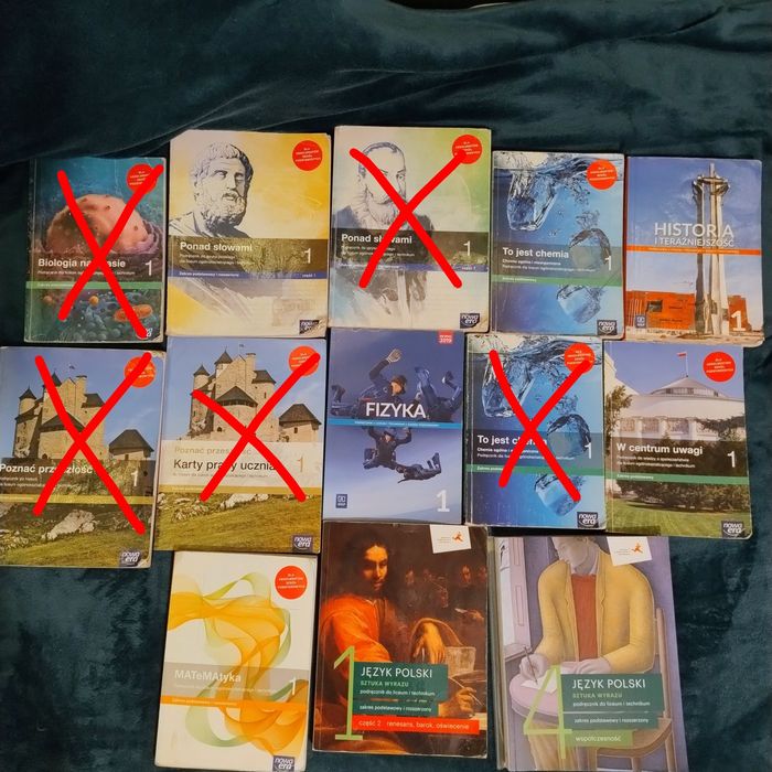 Podręczniki do klasy 1