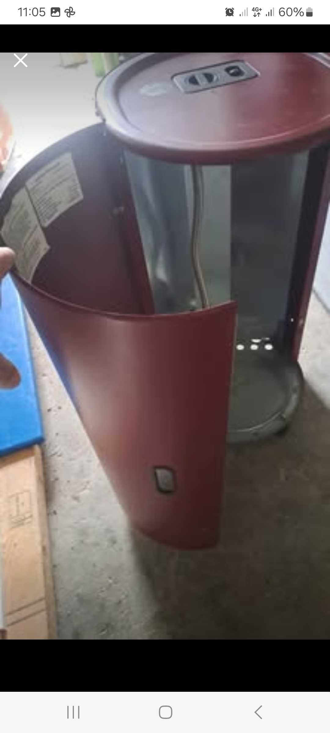Aquecedor a gás de botija
