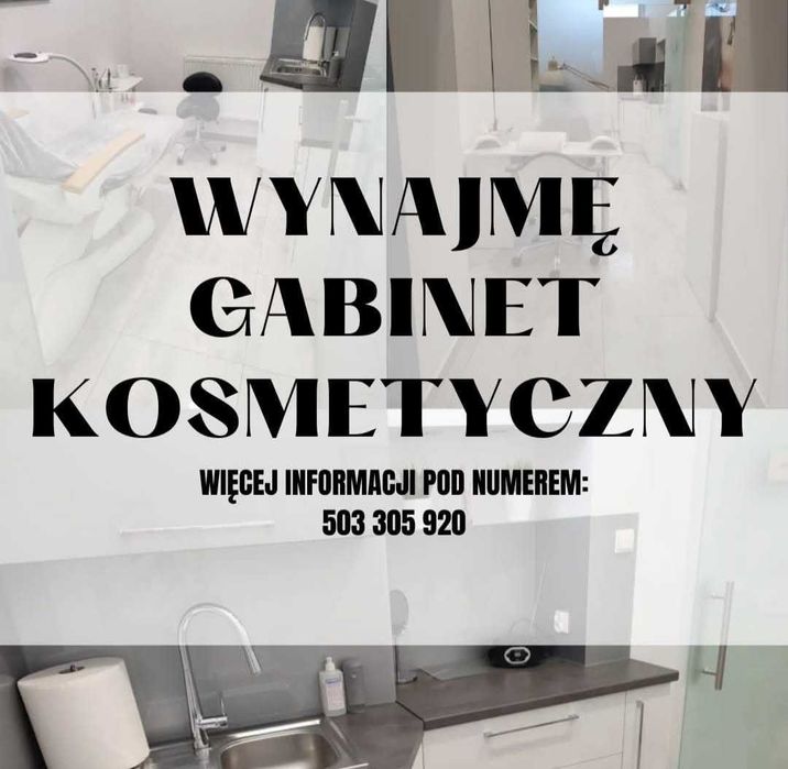 Wynajmę gabinet kosmetyczny
