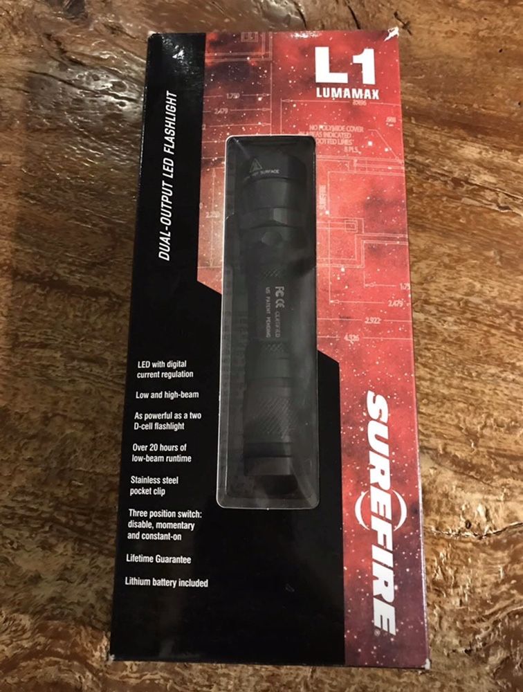 Surefire L1 digital lumamax led edição limitada