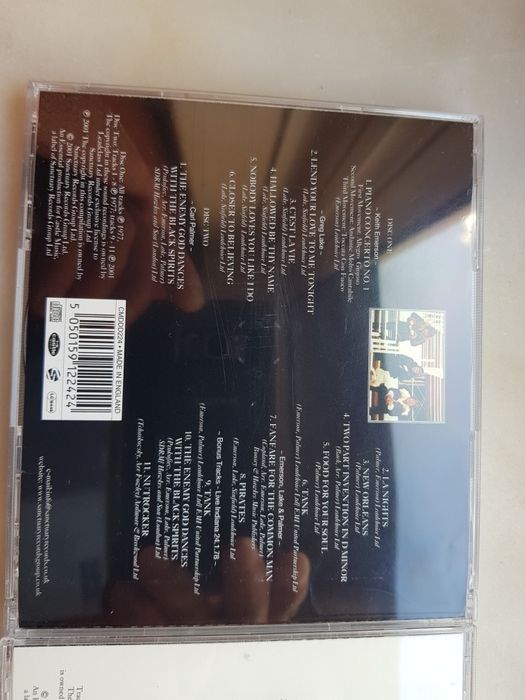 Vendo 3 CDs de Emerson Lake Palmer