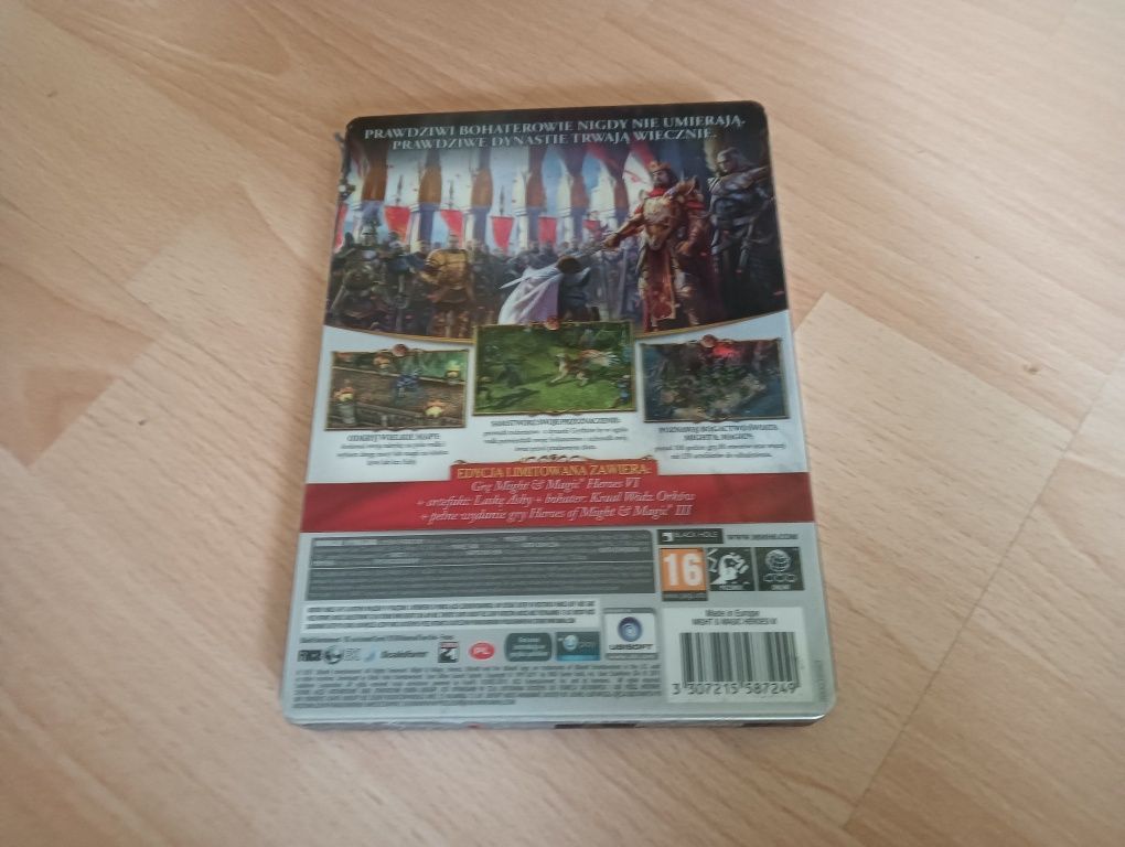 Gry Heroes VI i III Complete Edition Steelbook wydanie specjalne