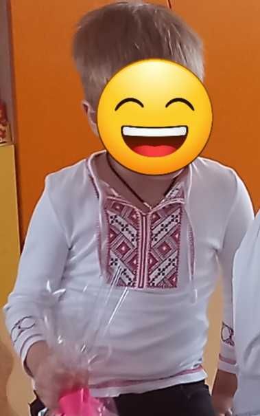 Вишиванка на хлопчика на 3-4 роки зріст 98-104 см