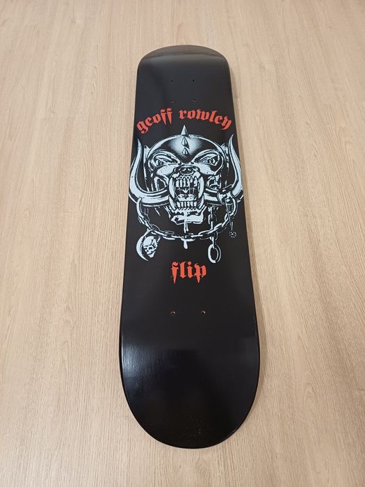 Tabua de Skate , FLIP, Geoff Rowley , Motörhead, NOVA