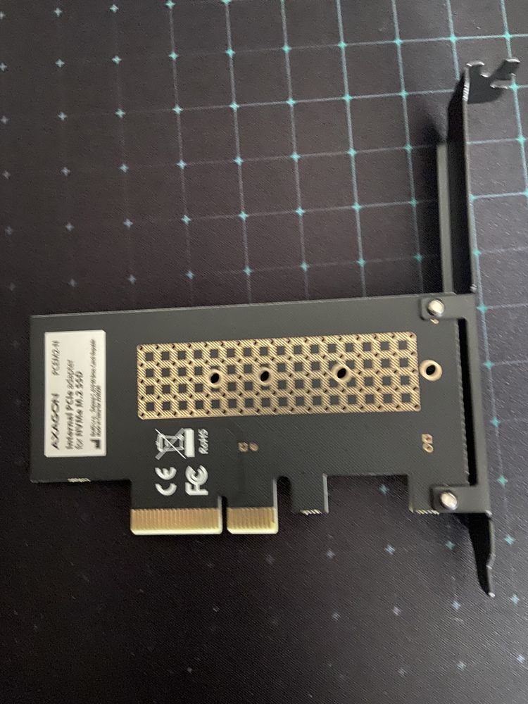 Adaptador PCIe para NVMe M2 ssd