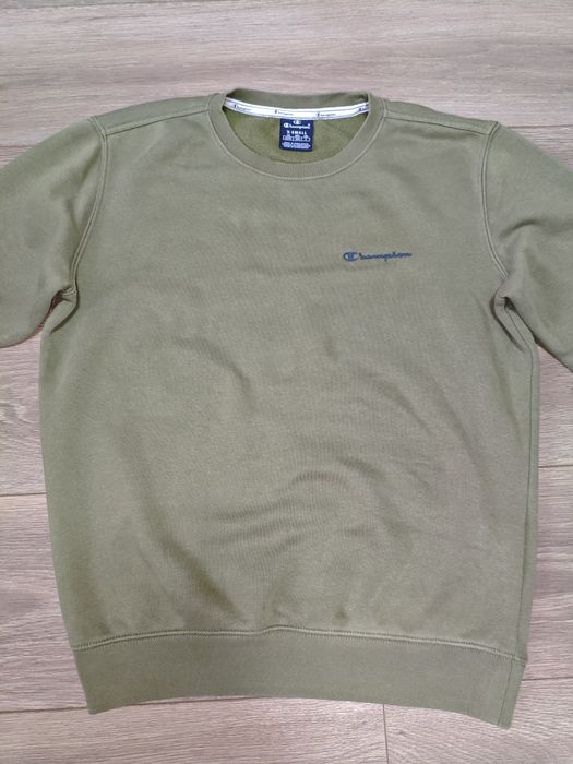 Світшот Champion crewneck кольору хакі