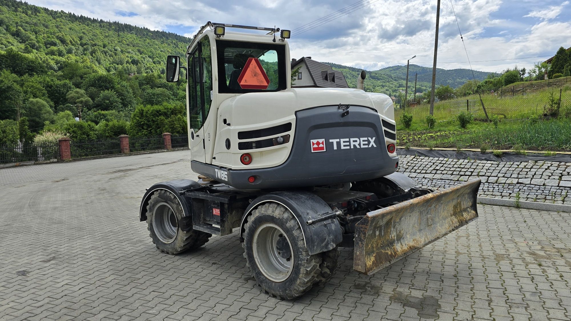 Koparka Terex TW85, koparka 8ton, rototilt, engcon