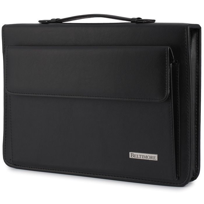 Biwuar neseser aktówka teczka organizer handlowca stylowa czarna I60