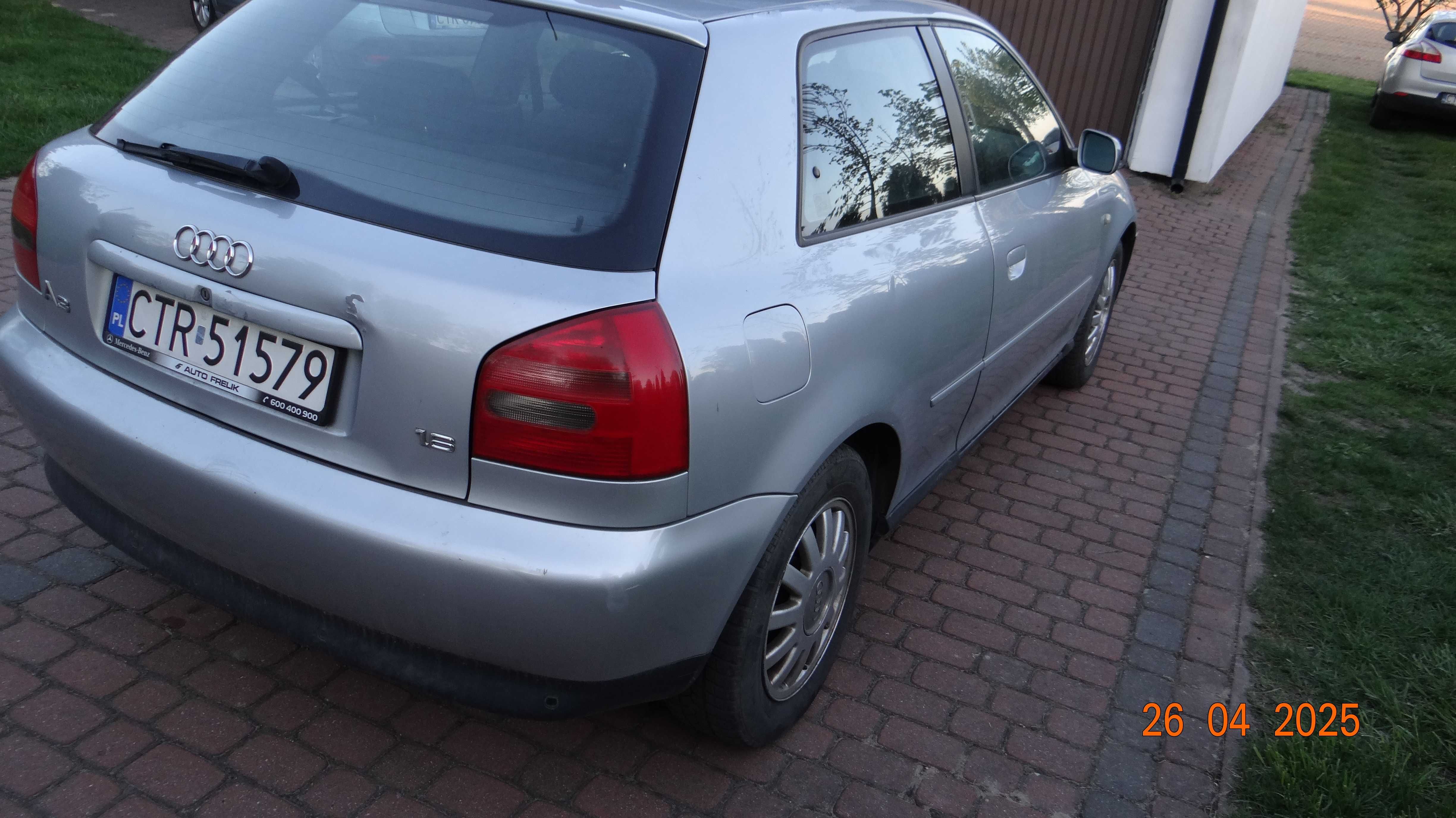 Audi A3  1,6  z gazem po wymianie rozrządu, oleju i płynów .