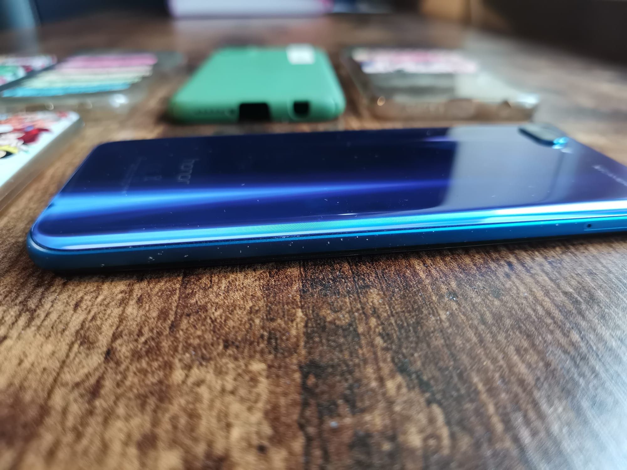 Honor 10 dual sim 64 GB niebieski szkło case telefon smartphone