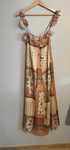 Zara sukienka maxi boho XS