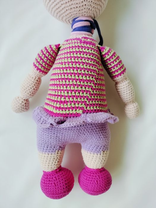 Boneca Amigurumi grande Nova! 45cm