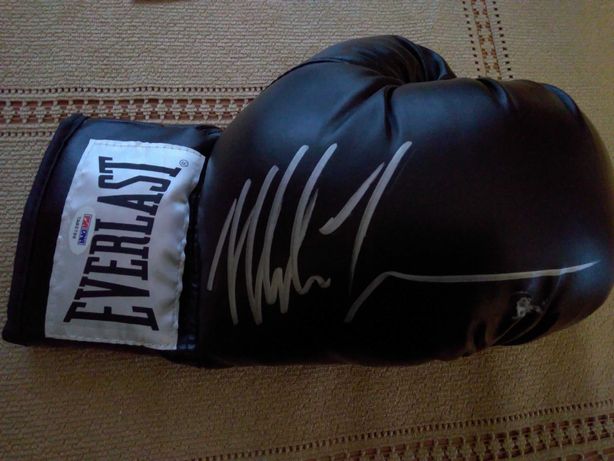 Mike Tyson autograf oryginał unikat boks legenda rękawica podpis