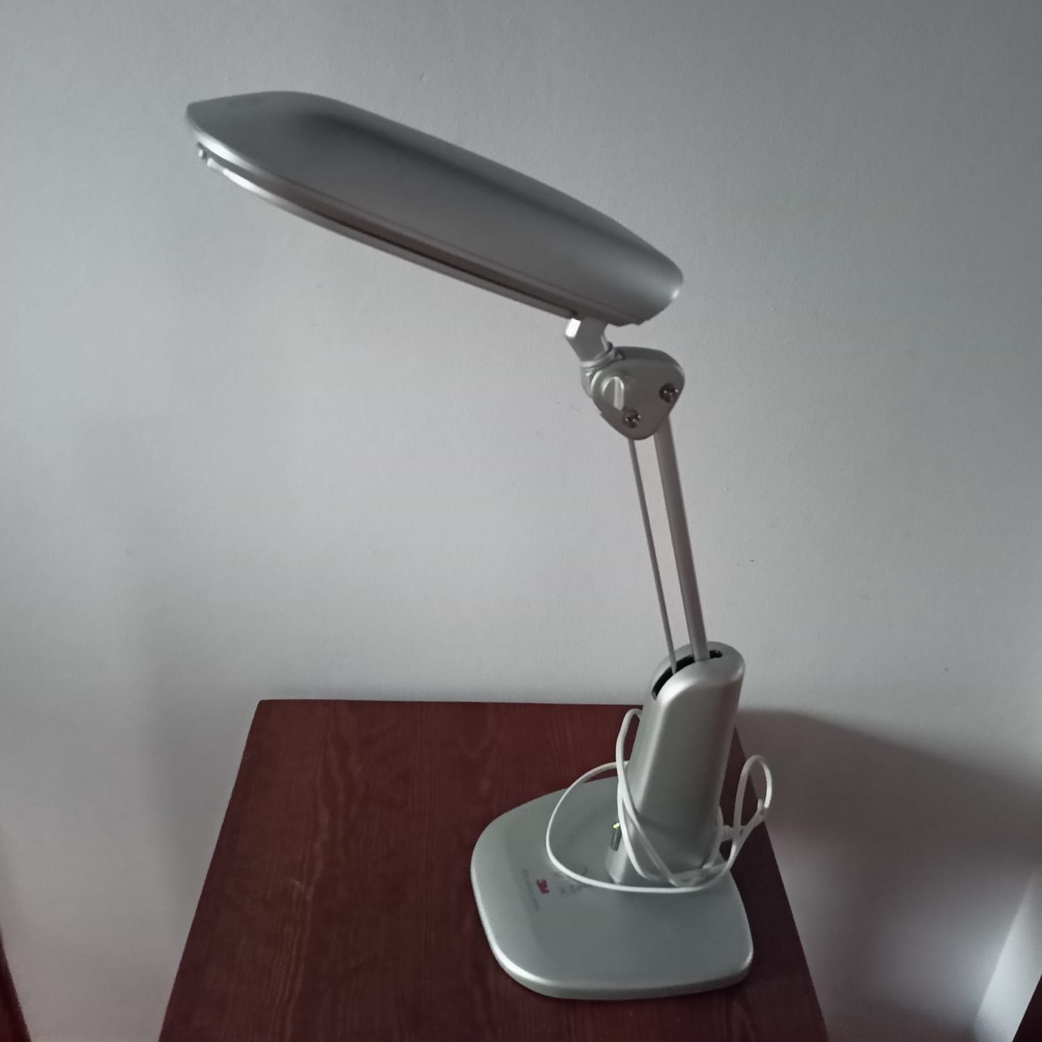 Lampka nocna  biurowa masywna