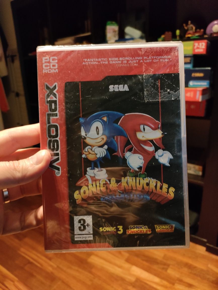 Sonic & Knuckles Collection PC (novo e selado)