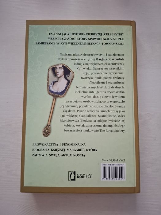 Księżna Margaret XVII-wieczna celebrytka Danielle Dutton