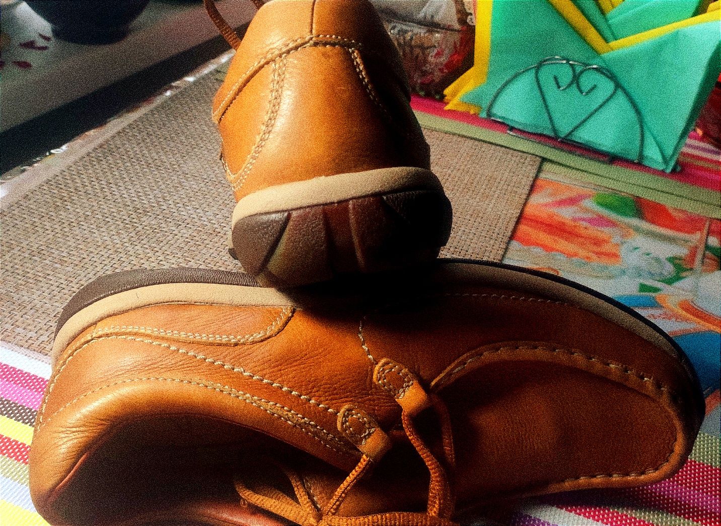 Туфлі чоловічі шкіряні коричневі Clarks Active Air (Розмір 43/27,5см,
