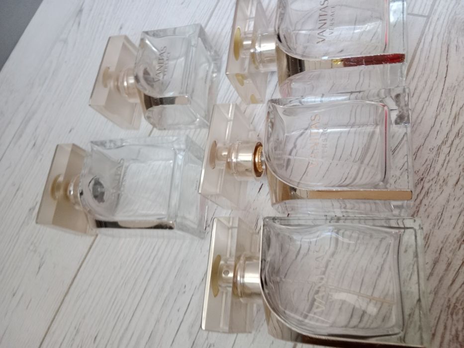 Puste flakony po perfumach flakon perfum Versace vanitas 5szt.