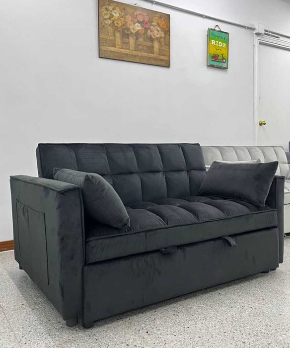 Sofa cama preto Paga na ato entrega envio gratis