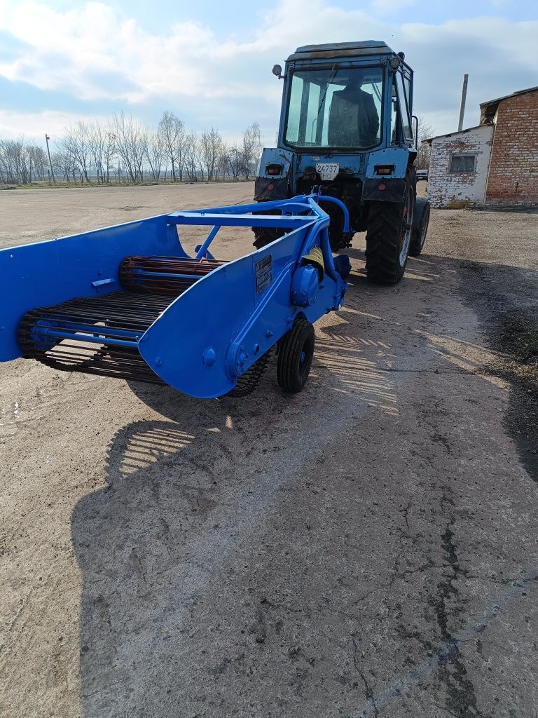 Картоплекопачка 2-х рядна польська Z609 Картоплекопалка agromet